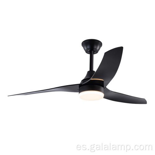 Ventilador de techo de ahorro de energía silencioso con luz